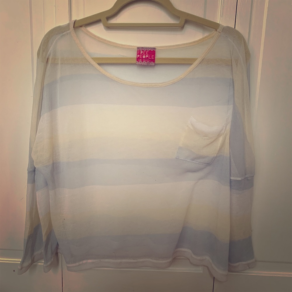 Free people fun shirt.